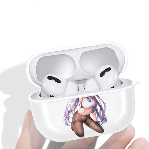 げんし神 刻晴 こくせい genshin Kokusei 【AirPods Pro用】ハードシェル保護ケース 耐衝撃・防指紋・カラビナ付き商品仕様