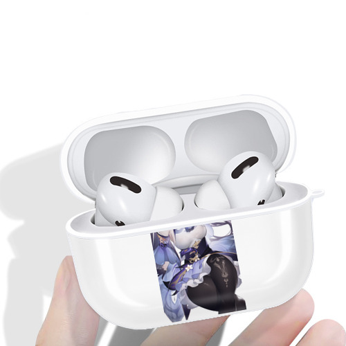 げんし神 刻晴 こくせい genshin Kokusei 【AirPods Pro用】ハードシェル保護ケース 耐衝撃・防指紋・カラビナ付き商品仕様