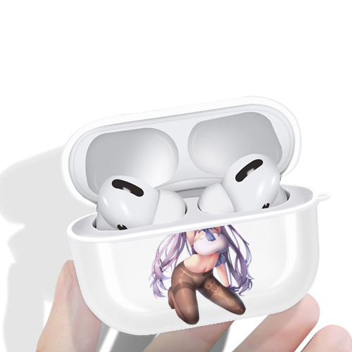げんし神 刻晴 こくせい genshin Kokusei 【AirPods Pro用】ハードシェル保護ケース 耐衝撃・防指紋・カラビナ付き商品仕様