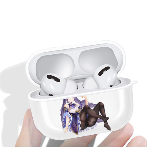げんし神 刻晴 こくせい genshin Kokusei 【AirPods Pro用】ハードシェル保護ケース 耐衝撃・防指紋・カラビナ付き商品仕様