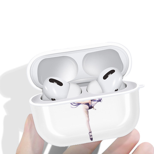 げんし神 刻晴 こくせい genshin Kokusei 【AirPods Pro用】ハードシェル保護ケース 耐衝撃・防指紋・カラビナ付き商品仕様