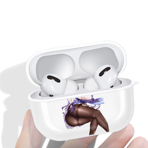 げんし神 刻晴 こくせい genshin Kokusei 【AirPods Pro用】ハードシェル保護ケース 耐衝撃・防指紋・カラビナ付き商品仕様
