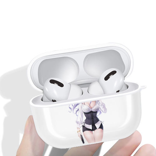 げんし神 刻晴 こくせい genshin Kokusei 【AirPods Pro用】ハードシェル保護ケース 耐衝撃・防指紋・カラビナ付き商品仕様