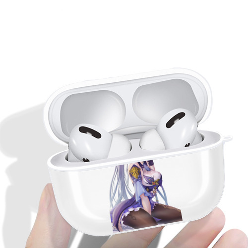 げんし神 刻晴 こくせい genshin Kokusei 【AirPods Pro用】ハードシェル保護ケース 耐衝撃・防指紋・カラビナ付き商品仕様