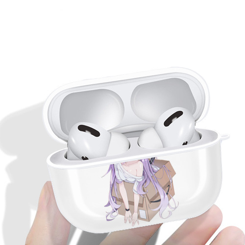 げんし神 刻晴 こくせい genshin Kokusei 【AirPods Pro用】ハードシェル保護ケース 耐衝撃・防指紋・カラビナ付き商品仕様