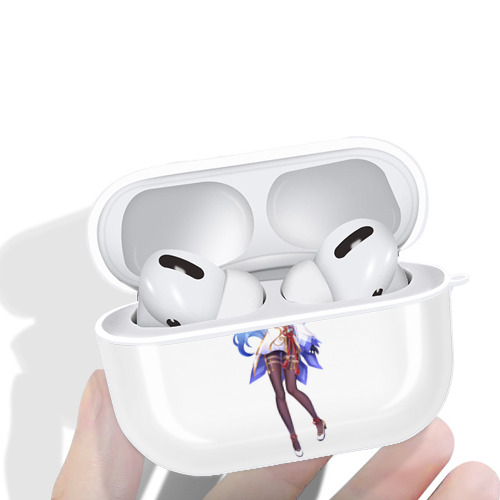 げんし神 甘雨 かんう genshin Ganyu 【AirPods Pro用】ハードシェル保護ケース 耐衝撃・防指紋・カラビナ付き商品仕様
