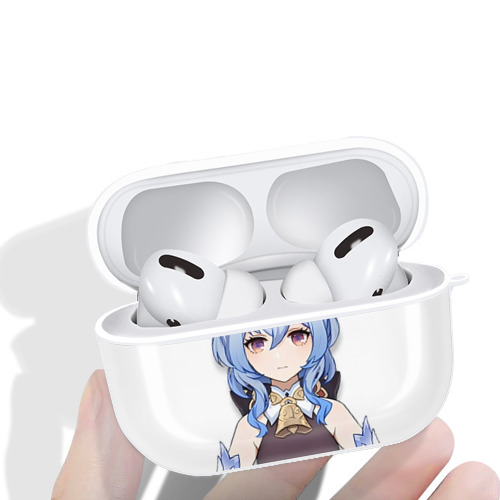 げんし神 甘雨 かんう genshin Ganyu 【AirPods Pro用】ハードシェル保護ケース 耐衝撃・防指紋・カラビナ付き商品仕様