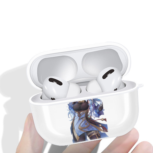 げんし神 甘雨 かんう genshin Ganyu 【AirPods Pro用】ハードシェル保護ケース 耐衝撃・防指紋・カラビナ付き商品仕様