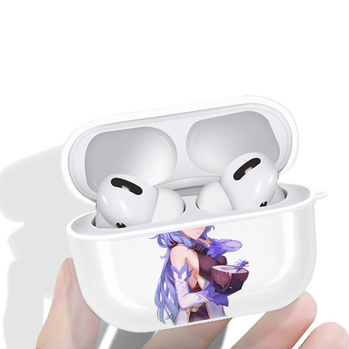 げんし神 甘雨 かんう genshin Ganyu 【AirPods Pro用】ハードシェル保護ケース 耐衝撃・防指紋・カラビナ付き商品仕様