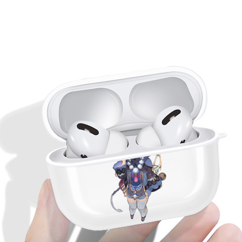 げんし神 七七 なな  genshin Nana 【AirPods Pro用】ハードシェル保護ケース 耐衝撃・防指紋・カラビナ付き商品仕様