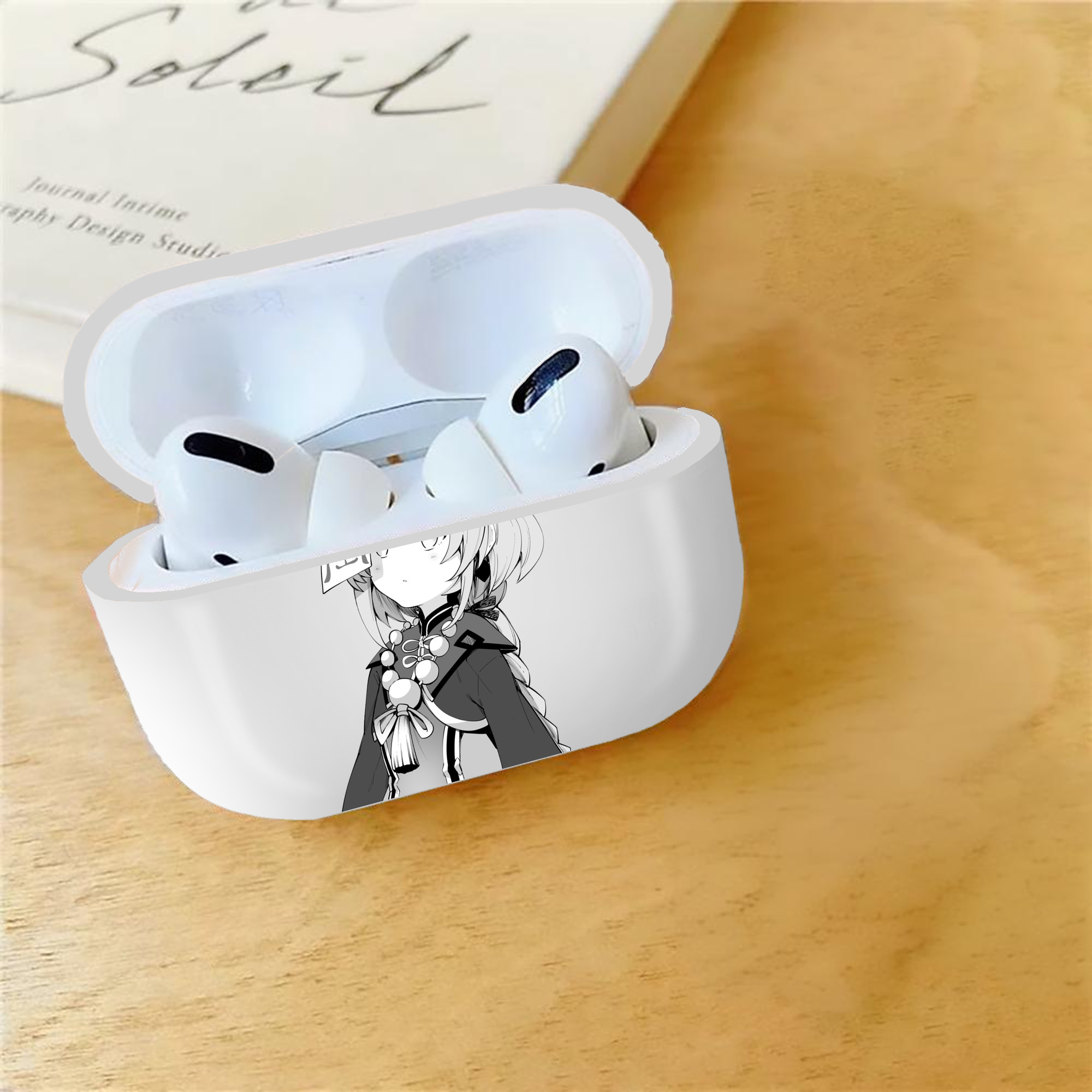 げんし神 七七 なな  genshin Nana 【AirPods Pro用】ハードシェル保護ケース 耐衝撃・防指紋・カラビナ付き商品仕様