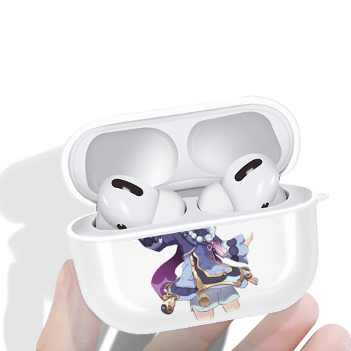 げんし神 七七 なな  genshin Nana 【AirPods Pro用】ハードシェル保護ケース 耐衝撃・防指紋・カラビナ付き商品仕様