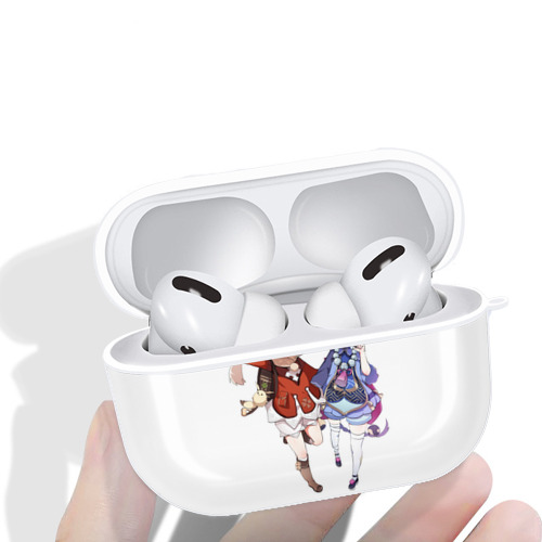 げんし神 七七 なな  genshin Nana 【AirPods Pro用】ハードシェル保護ケース 耐衝撃・防指紋・カラビナ付き商品仕様