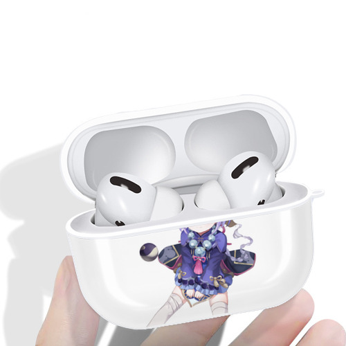 げんし神 七七 なな  genshin Nana 【AirPods Pro用】ハードシェル保護ケース 耐衝撃・防指紋・カラビナ付き商品仕様