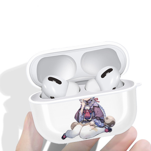げんし神 七七 なな  genshin Nana 【AirPods Pro用】ハードシェル保護ケース 耐衝撃・防指紋・カラビナ付き商品仕様