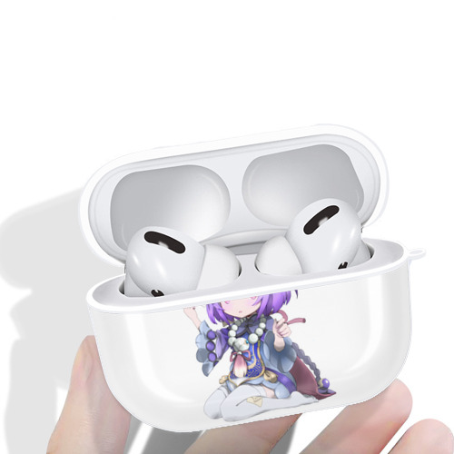 げんし神 七七 なな  genshin Nana 【AirPods Pro用】ハードシェル保護ケース 耐衝撃・防指紋・カラビナ付き商品仕様