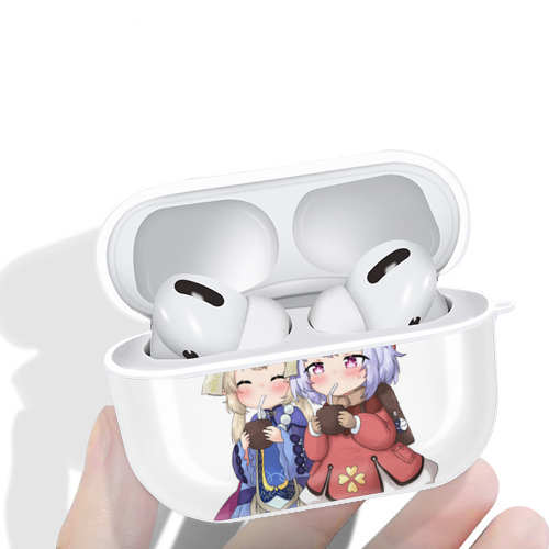 げんし神 七七 なな  genshin Nana 【AirPods Pro用】ハードシェル保護ケース 耐衝撃・防指紋・カラビナ付き商品仕様