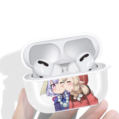 げんし神 七七 なな  genshin Nana 【AirPods Pro用】ハードシェル保護ケース 耐衝撃・防指紋・カラビナ付き商品仕様