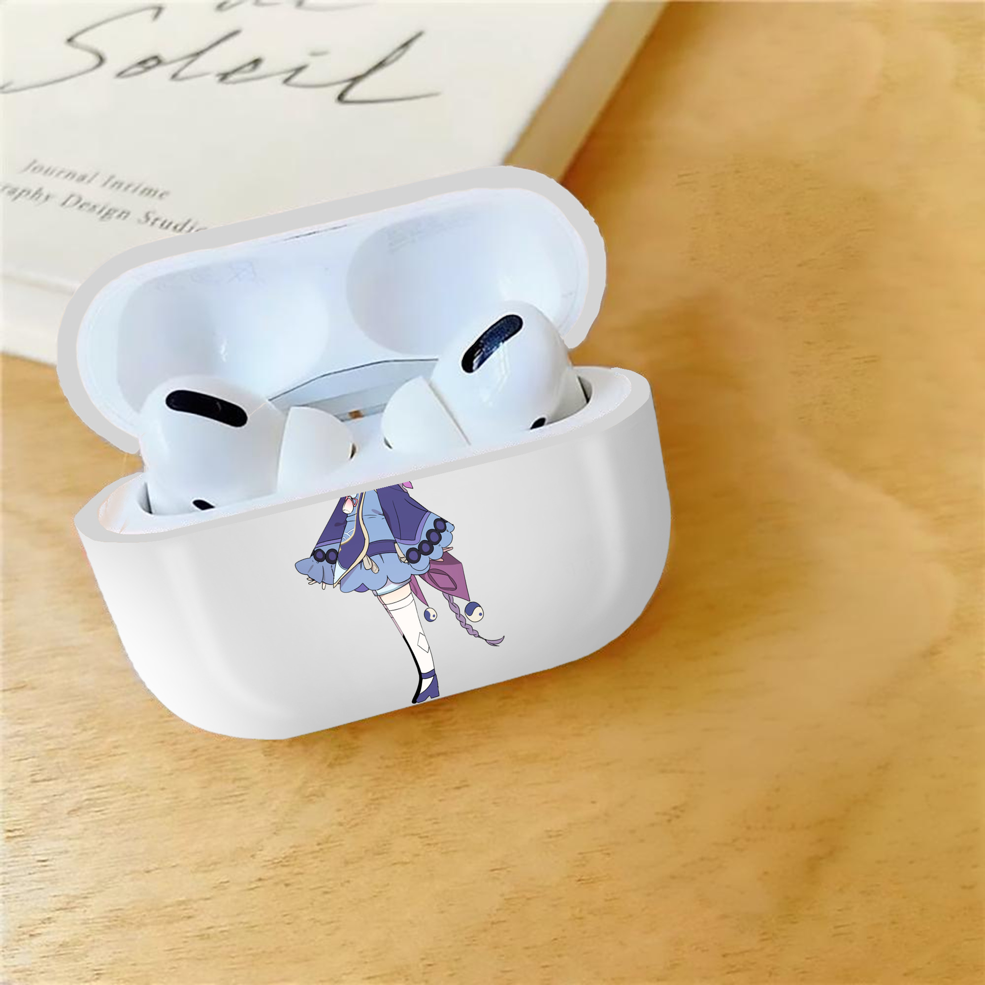 げんし神 七七 なな  genshin Nana 【AirPods Pro用】ハードシェル保護ケース 耐衝撃・防指紋・カラビナ付き商品仕様