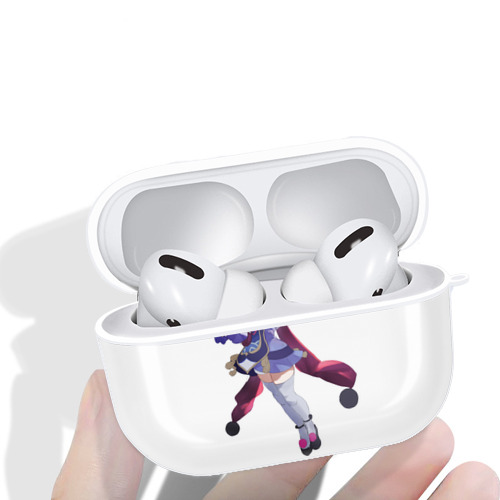 げんし神 七七 なな  genshin Nana 【AirPods Pro用】ハードシェル保護ケース 耐衝撃・防指紋・カラビナ付き商品仕様