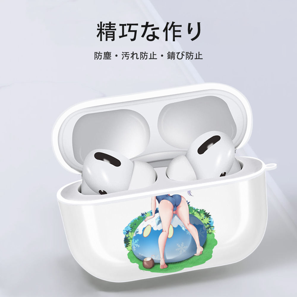 げんし神 七七 なな  genshin Nana 【AirPods Pro用】ハードシェル保護ケース 耐衝撃・防指紋・カラビナ付き商品仕様