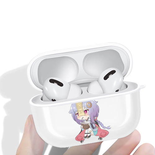 げんし神 七七 なな  genshin Nana 【AirPods Pro用】ハードシェル保護ケース 耐衝撃・防指紋・カラビナ付き商品仕様