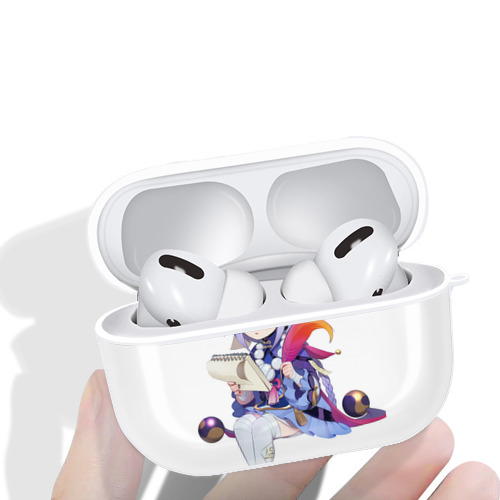 げんし神 七七 なな  genshin Nana 【AirPods Pro用】ハードシェル保護ケース 耐衝撃・防指紋・カラビナ付き商品仕様