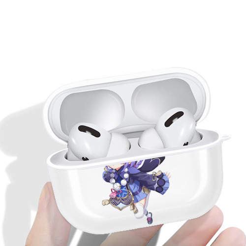 げんし神 七七 なな  genshin Nana 【AirPods Pro用】ハードシェル保護ケース 耐衝撃・防指紋・カラビナ付き商品仕様