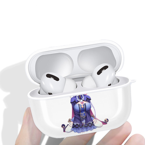 げんし神 七七 なな  genshin Nana 【AirPods Pro用】ハードシェル保護ケース 耐衝撃・防指紋・カラビナ付き商品仕様
