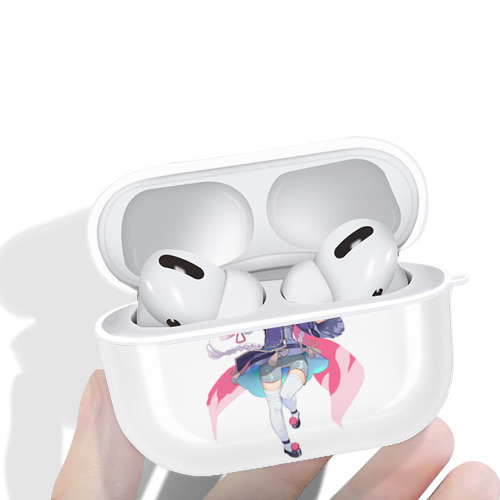 げんし神 七七 なな  genshin Nana 【AirPods Pro用】ハードシェル保護ケース 耐衝撃・防指紋・カラビナ付き商品仕様