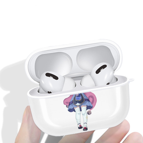 げんし神 七七 なな  genshin Nana 【AirPods Pro用】ハードシェル保護ケース 耐衝撃・防指紋・カラビナ付き商品仕様