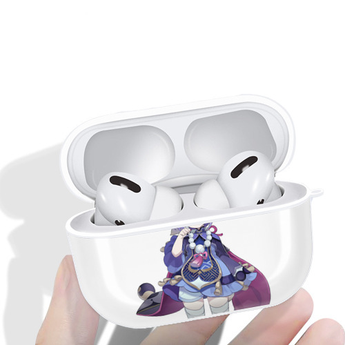 げんし神 七七 なな  genshin Nana 【AirPods Pro用】ハードシェル保護ケース 耐衝撃・防指紋・カラビナ付き商品仕様