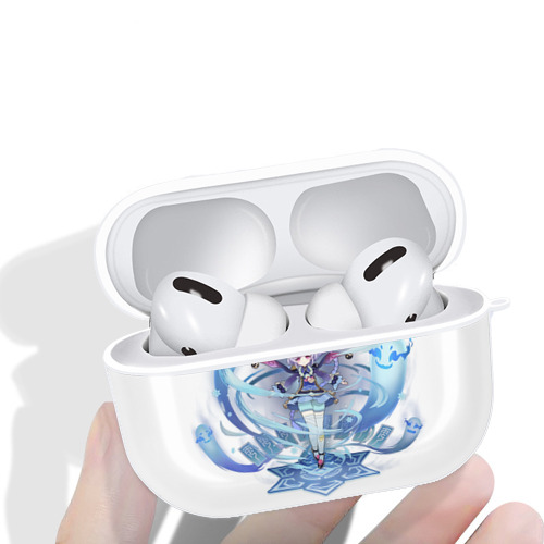 げんし神 七七 なな  genshin Nana 【AirPods Pro用】ハードシェル保護ケース 耐衝撃・防指紋・カラビナ付き商品仕様