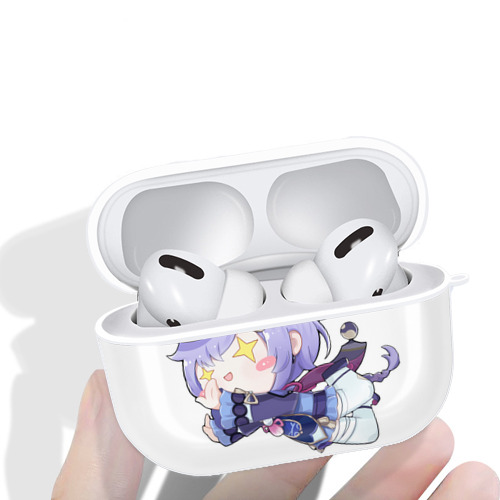げんし神 七七 なな  genshin Nana 【AirPods Pro用】ハードシェル保護ケース 耐衝撃・防指紋・カラビナ付き商品仕様