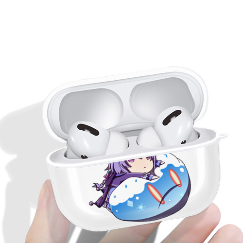 げんし神 七七 なな  genshin Nana 【AirPods Pro用】ハードシェル保護ケース 耐衝撃・防指紋・カラビナ付き商品仕様
