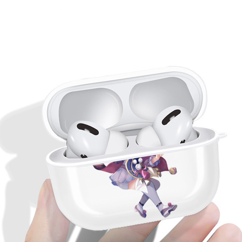 げんし神 七七 なな  genshin Nana 【AirPods Pro用】ハードシェル保護ケース 耐衝撃・防指紋・カラビナ付き商品仕様