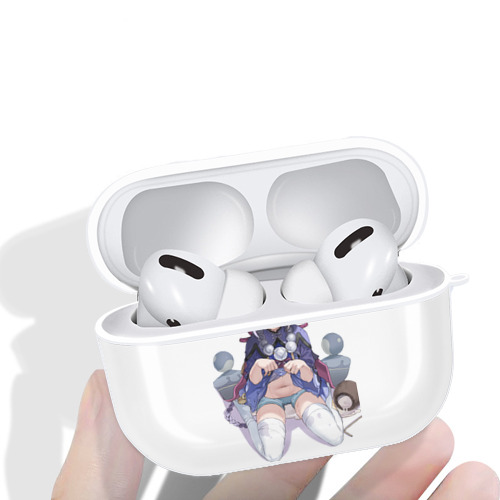 げんし神 七七 なな  genshin Nana 【AirPods Pro用】ハードシェル保護ケース 耐衝撃・防指紋・カラビナ付き商品仕様