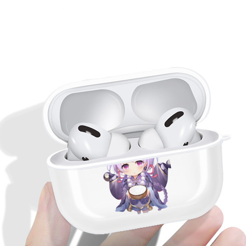 げんし神 七七 なな  genshin Nana 【AirPods Pro用】ハードシェル保護ケース 耐衝撃・防指紋・カラビナ付き商品仕様