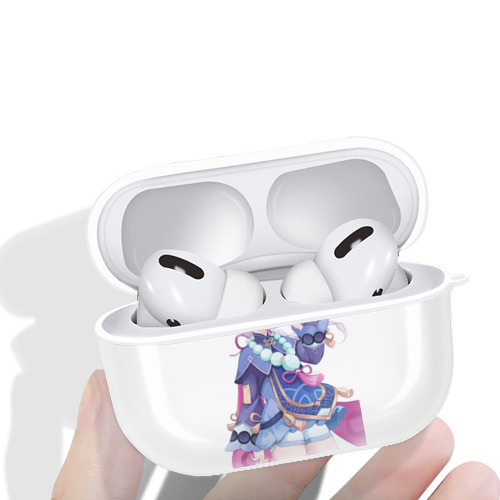 げんし神 七七 なな  genshin Nana 【AirPods Pro用】ハードシェル保護ケース 耐衝撃・防指紋・カラビナ付き商品仕様