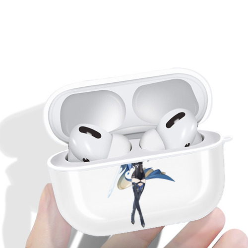 げんし神 优菈 ゆうら genshin Yūra 【AirPods Pro用】ハードシェル保護ケース 耐衝撃・防指紋・カラビナ付き商品仕様
