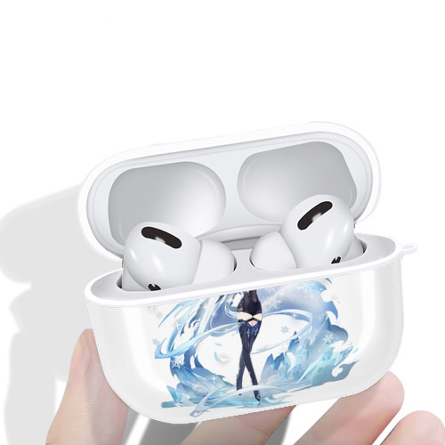 げんし神 优菈 ゆうら genshin Yūra 【AirPods Pro用】ハードシェル保護ケース 耐衝撃・防指紋・カラビナ付き商品仕様