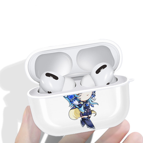 げんし神 优菈 ゆうら genshin Yūra 【AirPods Pro用】ハードシェル保護ケース 耐衝撃・防指紋・カラビナ付き商品仕様