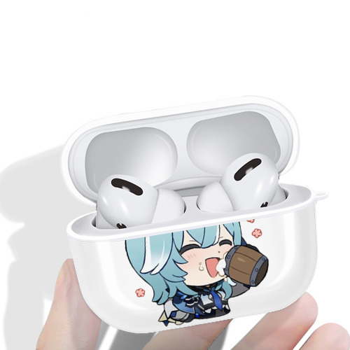 げんし神 优菈 ゆうら genshin Yūra 【AirPods Pro用】ハードシェル保護ケース 耐衝撃・防指紋・カラビナ付き商品仕様