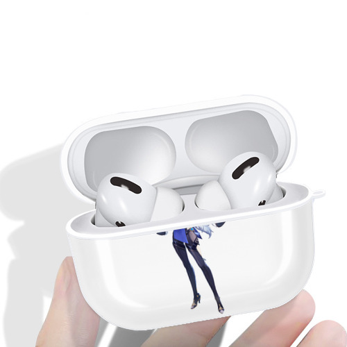 げんし神 夜兰 やらん genshin Yaran 【AirPods Pro用】ハードシェル保護ケース 耐衝撃・防指紋・カラビナ付き商品仕様
