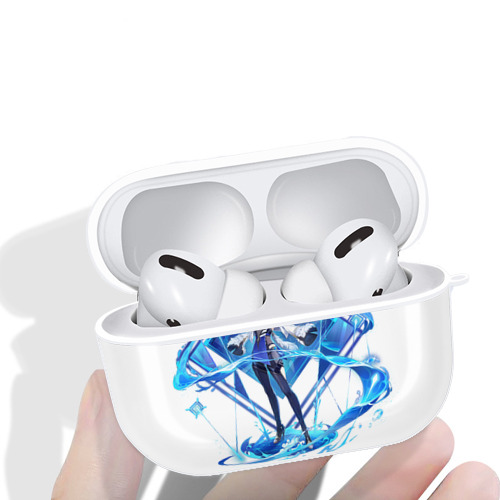 げんし神 夜兰 やらん genshin Yaran 【AirPods Pro用】ハードシェル保護ケース 耐衝撃・防指紋・カラビナ付き商品仕様