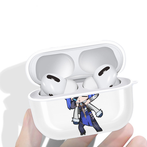 げんし神 夜兰 やらん genshin Yaran 【AirPods Pro用】ハードシェル保護ケース 耐衝撃・防指紋・カラビナ付き商品仕様