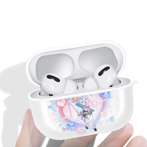 げんし神 シゲウィン genshin Shigewin 【AirPods Pro用】ハードシェル保護ケース 耐衝撃・防指紋・カラビナ付き商品仕様
