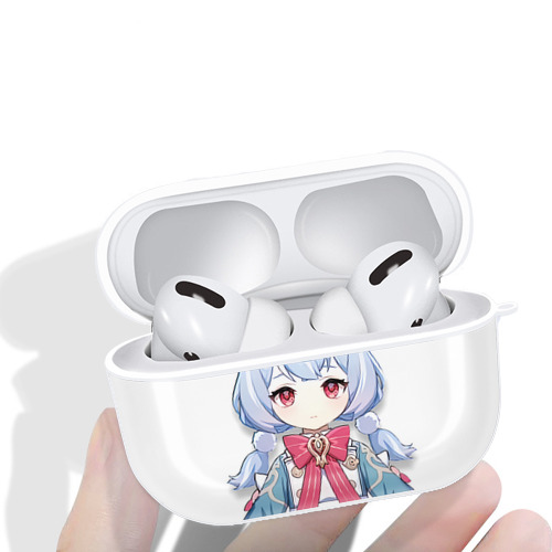 げんし神 シゲウィン genshin Shigewin 【AirPods Pro用】ハードシェル保護ケース 耐衝撃・防指紋・カラビナ付き商品仕様
