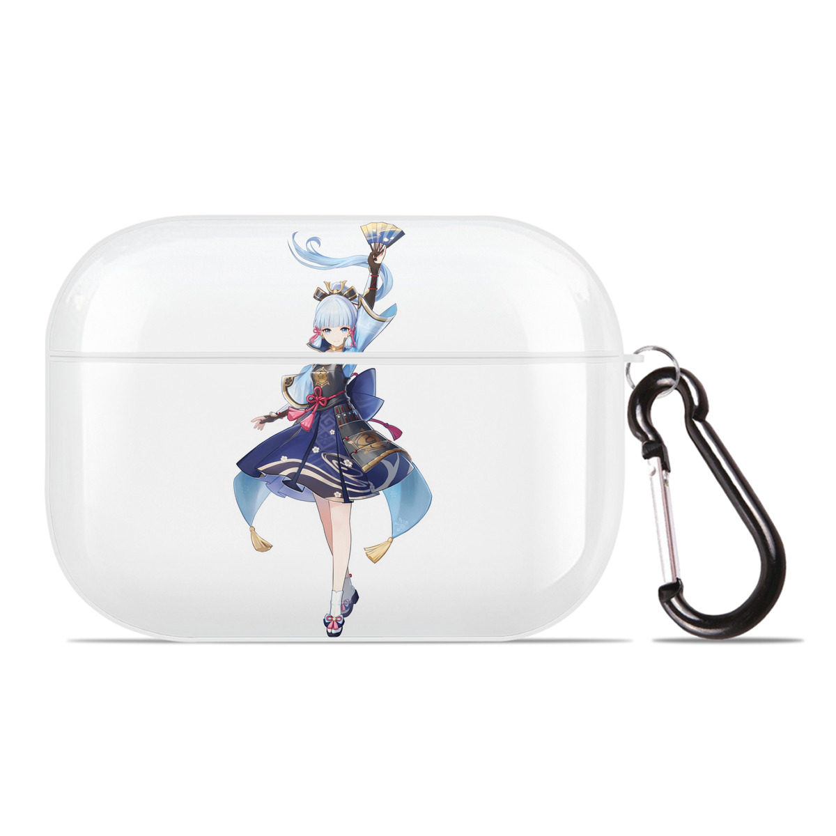 げんし神 神里綾華 神宮寺レン genshin Kamimiya Ren 【AirPods Pro用】ハードシェル保護ケース 耐衝撃・防指紋・カラビナ付き商品仕様