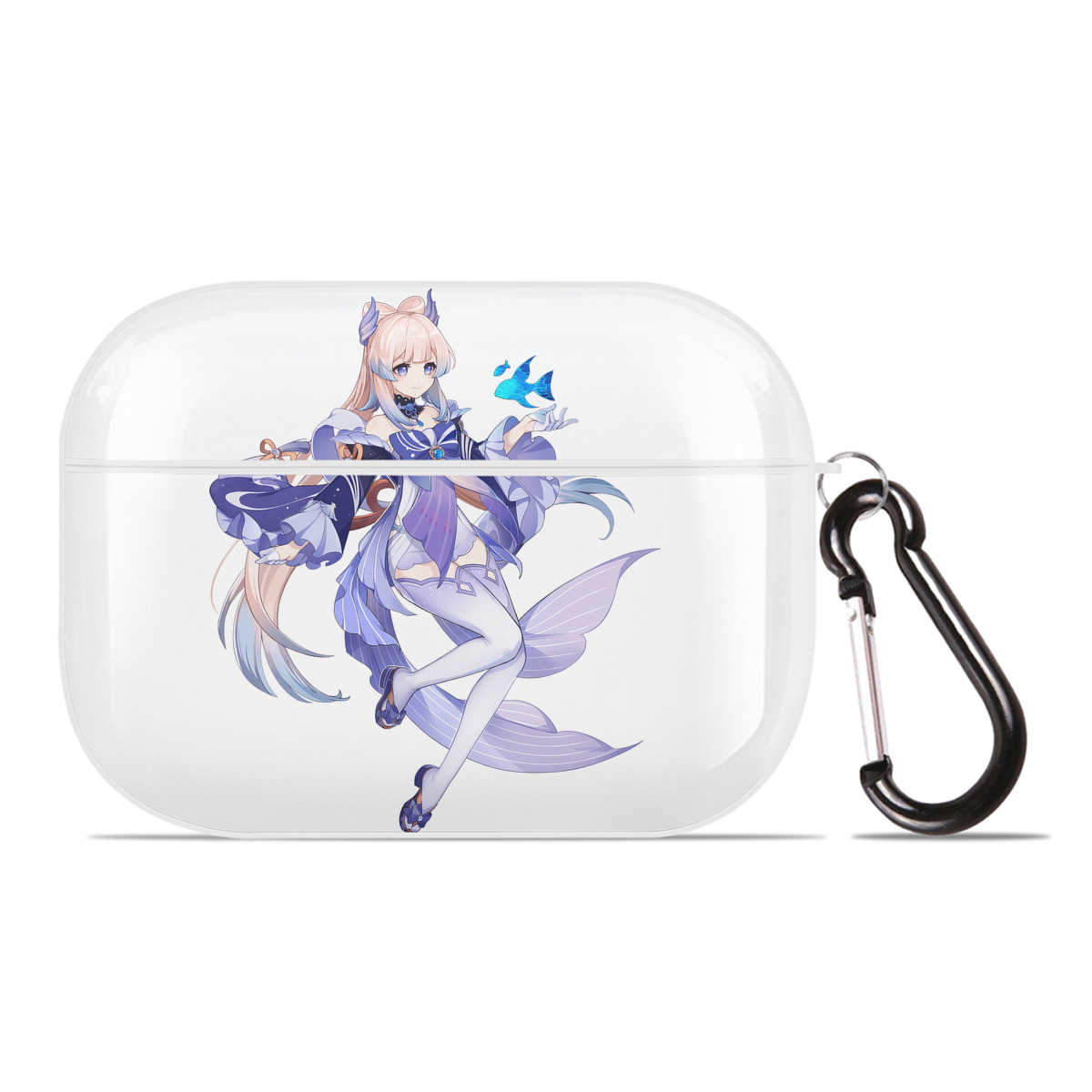 げんし神 珊瑚宮心海 サンゴノミヤ・ココミ genshin Sangonomiya Kokomi 【AirPods Pro用】ハードシェル保護ケース 耐衝撃・防指紋・カラビナ付き商品仕様